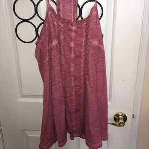 Lilac T-Back Summer Dress